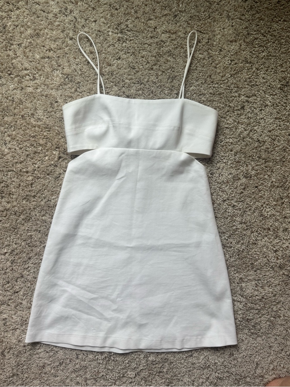 Zara White Mini Dress